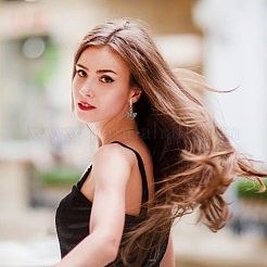 60 шт. фурнитура для сережек-гвоздиков из нержавеющей стали 201 с отверстием&nbsp;FIND-DC0006-59