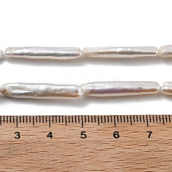 Natürliche Barock Keshi Perlen Stränge&nbsp;PEAR-P064-05A-02A