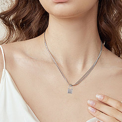 20 pendentif en acier inoxydable 304&nbsp;STAS-CA0002-45