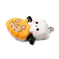 Подвески из непрозрачной смолы на хэллоуин&nbsp;CRES-D314-01P-06