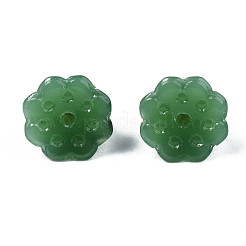 Charms de cristal de jade de imitación&nbsp;GLAA-S054-26A