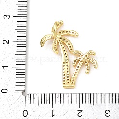 Подвески из морской латуни с микропаве из кубических цирконий&nbsp;KK-K411-06G