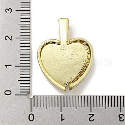 Покрытие стойки латунь микропаве прозрачные подвески из кубического циркония&nbsp;KK-E114-06G