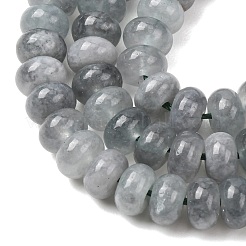 Natürliche weiße Jade perlen Stränge&nbsp;G-E507-01-12