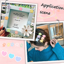 Кабошоны из непрозрачной смолы&nbsp;RESI-SC0003-15