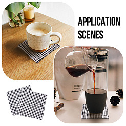 Tapis de tasse en coton&nbsp;MB-TAC0001-14B