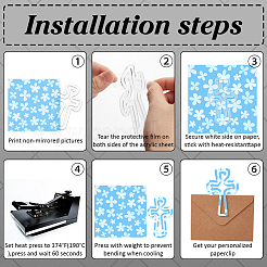 16 шт. прозрачная акриловая скрепка&nbsp;AJEW-PH0007-88