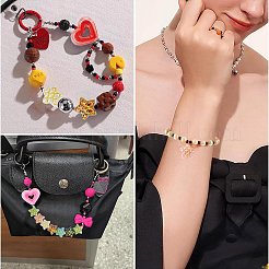 50шт непрозрачные акриловые бусины с покрытием&nbsp;MACR-CJ0001-90