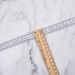 Лента из полиэстера с эффектом металлик&nbsp;OCOR-WH0060-52A