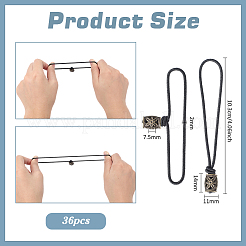 12 sangle pour ordinateur portable en alliage avec cordon élastique en polyester&nbsp;HJEW-PH02434