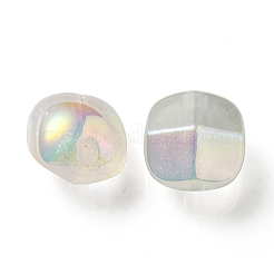 УФ-покрытие светящиеся прозрачные акриловые бусины&nbsp;OACR-P010-01B