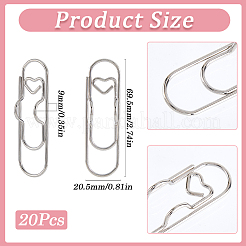 208 Stiftclip aus Karbonstahl für Notizbuch&nbsp;FIND-SP0003-01P