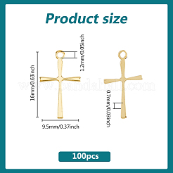 100 шт. подвески из нержавеющей стали 304&nbsp;STAS-DC0016-53G