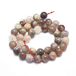 Sunstone naturale fili di perline&nbsp;G-D0001-05-10mm