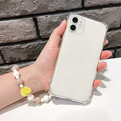 64шт 8 цвета непрозрачные акриловые бусины&nbsp;SACR-PH0001-51