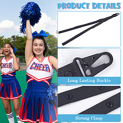 1 шт. полиэстеровые ремешки для помпонов для аксессуаров для чирлидинга&nbsp;AJEW-CN0005-41