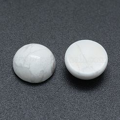 Cabochons en howlite naturelle&nbsp;G-P393-R32-10mm
