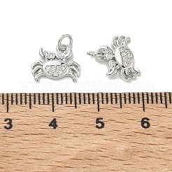 Shegrace Messing-Anhänger mit Mikropavé-Fassung aus Zirkonia&nbsp;XGRQ3D168-456P