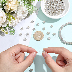 120pcs perles de strass en laiton&nbsp;KK-PA0001-26S