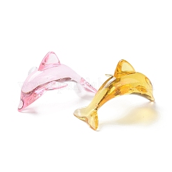 Дельфин акриловые прозрачные кабошоны&nbsp;DIY-D041-07