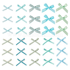 Handgefertigte Ornament-Accessoires aus Polyester mit Schleifen&nbsp;AJEW-TAC0014-11B