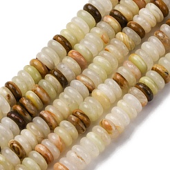 Природные Афганские нефритовые бусы пряди&nbsp;G-L624-H11-6x2mm