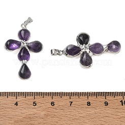 Pendentifs en améthyste naturelle&nbsp;GG-CBA9F30-02P-13