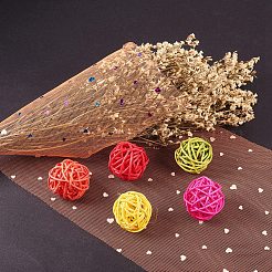 Rubans de maille déco paillettes coeur&nbsp;OCOR-BC0007-09