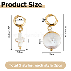 201 серьги-кольца из нержавеющей стали&nbsp;EJEW-HS00004