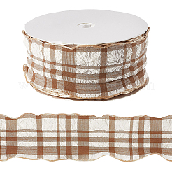 1 Rolle Polyester-Rüschenband&nbsp;SRIB-CY0001-14F