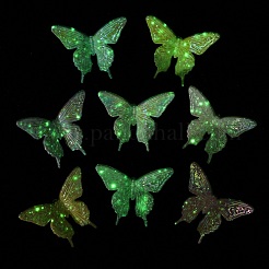 Светящиеся и УФ-покрытые непрозрачные акриловые бусины&nbsp;OACR-B031-22