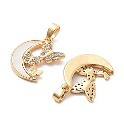 Латунные микро проложить кубического циркония подвески&nbsp;KK-L222-013G