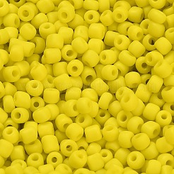 Матовые непрозрачные стеклянные бусины 6/0 шт.&nbsp;SEED-R029-4mm-A04