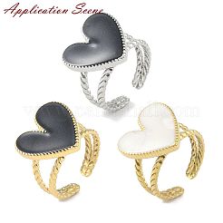 Accesorios de anillo de puño abierto de acero inoxidable 304 que no se deslustran&nbsp;LS-STAS-C053-07P
