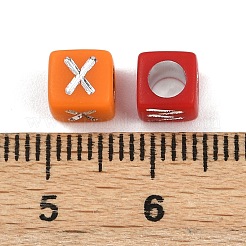 Непрозрачные акриловые бусины&nbsp;OACR-H052-02C