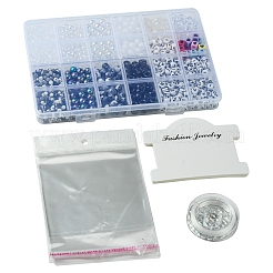 Наборы для изготовления браслетов из акриловых и пластиковых бусин своими руками&nbsp;DIY-FS0006-42