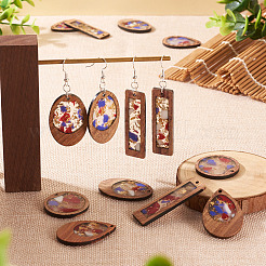 Набор для изготовления геометрических сережек своими руками&nbsp;DIY-TA0005-94