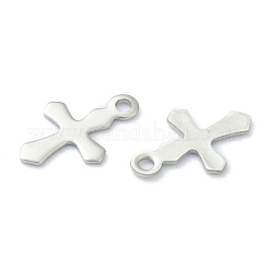 Dijes de cruz pequeños de acero inoxidable 304 que no se deslustran&nbsp;STAS-H149-01P