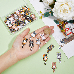 42 шт. 7 стильные подвески из светлого золота с покрытием из сплава эмали&nbsp;FIND-DC0003-41