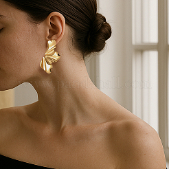 3 пара сережек-гвоздиков из сплава 3 цветов&nbsp;EJEW-HY0001-53