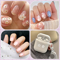 30шт силиконовая головка для штампа для нейл-арта&nbsp;AJEW-ME0001-38