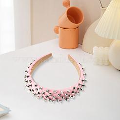 1 Haarband aus Kunstleder für Damen&nbsp;OHAR-CL0001-04A