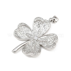 Латунные микро проложить кубического циркония подвески&nbsp;KK-K411-09P