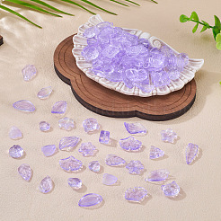 125 г прозрачных стеклянных бусин градиентного цвета&nbsp;GLAA-TA0003-58E