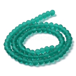 Прозрачные стеклянные бусины&nbsp;EGLA-A034-T6mm-MD18