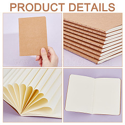 Blanko-Notizbücher aus Kraftpapier&nbsp;OFST-WH0008-11A