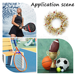 4 рулон 4-х видов полиэстеровой спортивной ленты с принтом в виде мяча&nbsp;OCOR-GF0004-31A