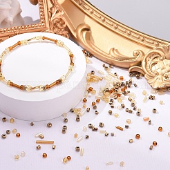 Стеклянные бусины прозрачного&nbsp;SEED-YW0001-45B