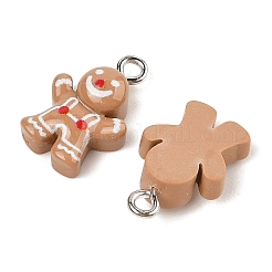 Colgantes de resina opaca con motivos navideños&nbsp;RESI-S08-01K