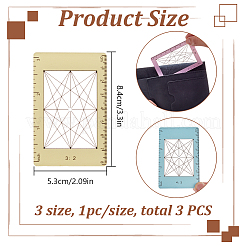 1шт акриловый видоискатель&nbsp;AJEW-DR0002-29C